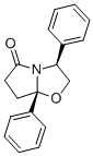 (3S-cis)-(+)-tetrahydro-3,7a-diphenylpyrrolo[2,1-b]oxazol-5(6h)-one Structure,161970-71-4Structure