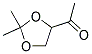 Ethanone, 1-(2,2-dimethyl-1,3-dioxolan-4-yl)-(9ci) Structure,161972-09-4Structure