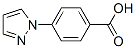 4-(1H-Pyrazol-1-yl)benzoic acid Structure,16209-00-0Structure