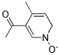 Ethanone, 1-(4-methyl-1-oxido-3-pyridinyl)-(9ci) Structure,162150-31-4Structure