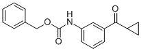 (3-Cyclopropanecarbonyl-phenyl)-carbamic acid benzyl ester Structure,162174-76-7Structure