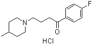 1-[3-(P-fluorobenzoyl)propyl]-4-methylpiperazinium chloride Structure,1622-79-3Structure