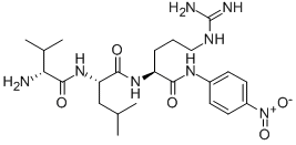 H-d-val-leu-arg p-nitroanilide结构式_162303-66-4结构式