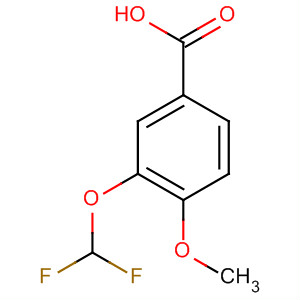 3-Difluoromethoxy-4-methoxybenzoic acid Structure,162401-65-2Structure