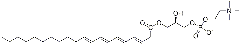 1-Eicosapentaenoyl-sn-glycerol-3-phosphocholine Structure,162440-04-2Structure