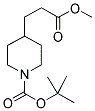 Methyl n-boc-4-piperidinepropionate Structure,162504-75-8Structure