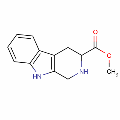 2,3,4,9-Tetrahydro-1H-b-carboline-3-carboxylic acid methyl ester Structure,16253-64-8Structure