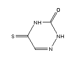 5-Thioxo-4,5-dihydro-1,2,4-triazin-3(2h)-one Structure,1627-37-8Structure