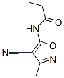 N-(4-氰基-3-甲基-5-异噁唑基)-丙酰胺结构式_162702-89-8结构式