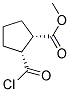 (1s-顺式)-(9ci)-2-(氯羰基)-环戊烷羧酸甲酯结构式_162776-57-0结构式