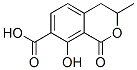 3,4-Dihydro-8-hydroxy-3-methyl-1-oxo-1h-2-benzopyran-7-carboxylic acid Structure,16281-43-9Structure