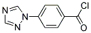 4-(1H-1,2,4-triazol-1-yl)benzoyl chloride Structure,162848-17-1Structure