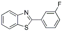 2-(3-Fluorophenyl)-1,3-benzothiazole Structure,1629-07-8Structure