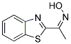 (9ci)-1-(2-苯并噻唑)-乙酮肟结构式_1629-79-4结构式