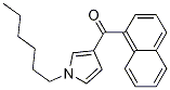 1-Hexyl-3-(1-naphthoyl)pyrrole Structure,162934-74-9Structure