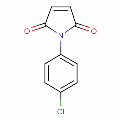 1-(4-氯苯基)-吡咯-2,5-二酮结构式_1631-29-4结构式