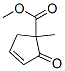 3-Cyclopentene-1-carboxylicacid,1-methyl-2-oxo-,methylester(9ci) Structure,163131-87-1Structure