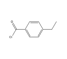 4-Ethylbenzoyl chloride Structure,16331-45-6Structure