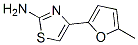 4-(5-Methyl-2-furyl)-1,3-thiazol-2-amine Structure,1634-46-4Structure