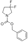 1-Cbz-3,3-difluoropyrrolidine Structure,163457-22-5Structure