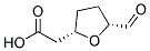 2-Furanacetic acid, 5-formyltetrahydro-, cis-(9ci) Structure,163595-51-5Structure