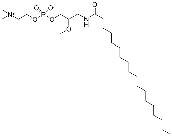 rac-3-Octadecanamido-2-Methoxypropan-1-ol Phosphocholine Structure,163702-19-0Structure