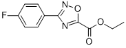 Ethyl 3-(4-fluorophenyl)-1,2,4-oxadiazole-5-carboxylate Structure,163719-81-1Structure