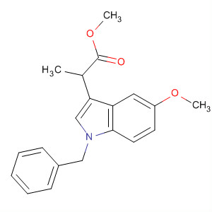 5-Methoxy-1-(phenylmethyl)-1h-indole-3-propanoic acid methyl ester Structure,163735-08-8Structure