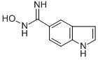 N-hydroxy-1h-indole-5-carboxamidine Structure,163797-89-5Structure