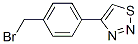 4-[4-(Bromomethyl)phenyl]-1,2,3-thiadiazole Structure,163798-92-3Structure