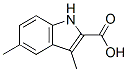 3,5-Dimethyl-1H-indole-2-carboxylic acid Structure,16381-45-6Structure