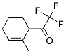 Ethanone, 2,2,2-trifluoro-1-(2-methyl-2-cyclohexen-1-yl)-(9ci) Structure,163882-73-3Structure