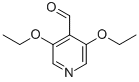 3,5-Diethoxypyridine-4-carboxaldehyde Structure,164077-50-3Structure