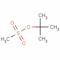 2-Methyl-2-methylsulfonyloxy-propane Structure,16427-41-1Structure