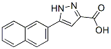 5-Naphthalen-2-yl-1h-pyrazole-3-carboxylic acid Structure,164295-94-7Structure