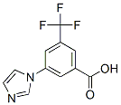 3-(1H-imidazol-1-yl)-5-(trifluoromethyl)benzoic acid Structure,164341-38-2Structure