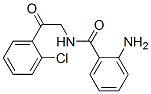 2-氨基-N-[2-(2-氯苯基)-2-氧代乙基]-苯甲酰胺结构式_16442-80-1结构式