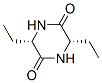 (9ci)-3,6-二乙基-,(3s-顺式)-2,5-哌嗪二酮结构式_164453-64-9结构式