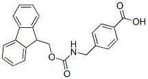 4-(Fmoc-aminomethyl)benzoic acid Structure,164470-64-8Structure