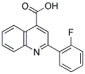 2-(2-Fluorophenyl)-4-quinolinecarboxylic acid Structure,1647-89-8Structure