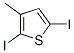 2,5-Diiodo-3-methylthiophene Structure,16488-60-1Structure