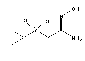 2-(Tert-butylsulfonyl)acetamide oxime Structure,164982-43-8Structure