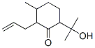 Cyclohexanone, 6-(1-hydroxy-1-methylethyl)-3-methyl-2-(2-propenyl)-(9ci) Structure,165327-20-8Structure