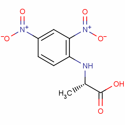 N-(2,4-dinitrophenyl)-l-alanine Structure,1655-52-3Structure