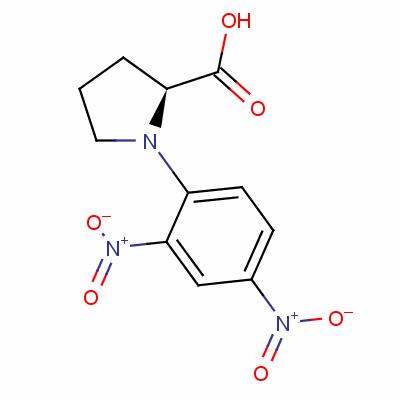 N-(2,4-dinitrophenyl)-l-proline Structure,1655-55-6Structure