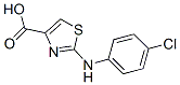 2-(4-Chloro-phenylamino)-thiazole-4-carboxylic acid Structure,165682-82-6Structure