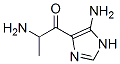  2-氨基-1-(5-氨基-1H-咪唑-4-基)-1-丙酮结构式_165804-14-8结构式