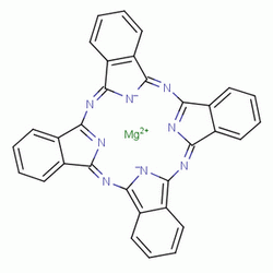 镁 phthalocyanine结构式_1661-03-6结构式