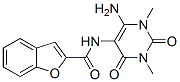 2-Benzofurancarboxamide, n-(6-amino-1,2,3,4-tetrahydro-1,3-dimethyl-2,4-dioxo-5-pyrimidinyl)- Structure,166115-82-8Structure