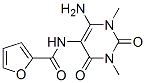 n-(6-氨基-1,2,3,4-四氢-1,3-二甲基-2,4-二氧代-5-嘧啶)-2-呋喃羧酰胺结构式_166115-83-9结构式